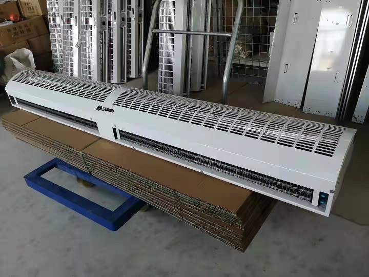 PTC貫流電熱風(fēng)幕機